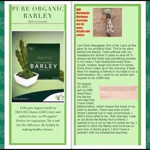 AMAZING PURE ORGANIC BARLEY 🇦🇺❤️👏👏❤️😄👍